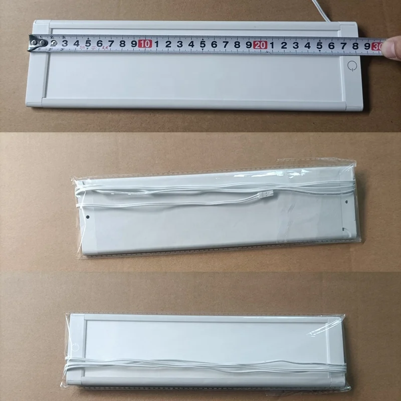 12V 24V CRI 95 10W 3000-4000-6000K 3 Color Temperature Touch Dimming Sensor Light LED Kitchen Under Cabinet Lighting