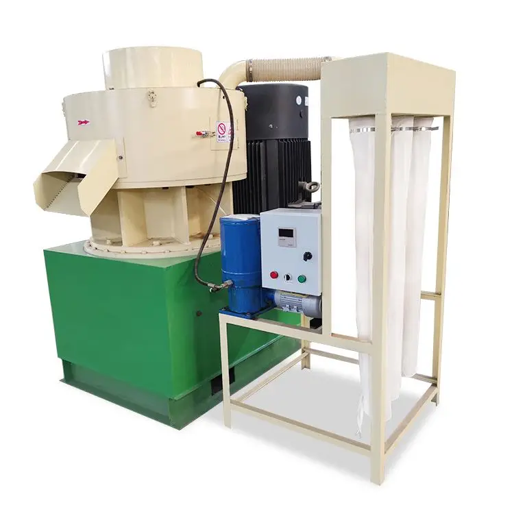 Cheapest price feed pellet press/roller turning biomass wood pellet machine