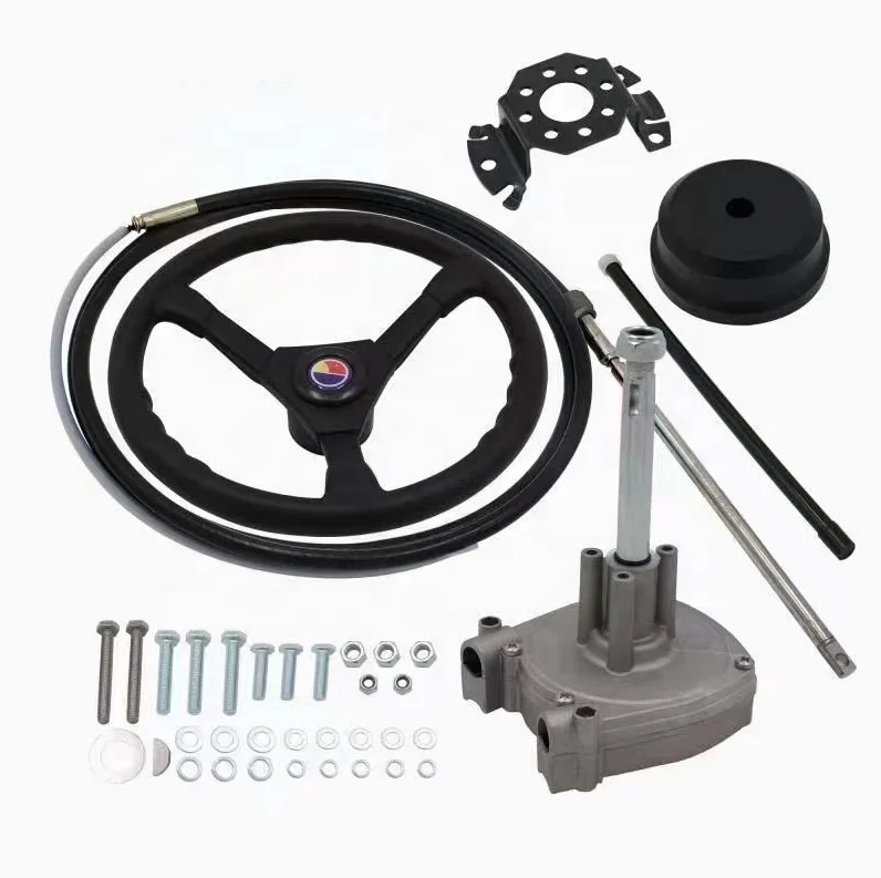 Outboard Rotating Mechanical Steering System Cable Wheel