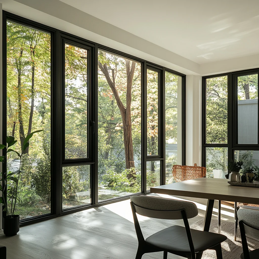 Rain proof Exterior top hung window customized size Double/triple glazed thermal break aluminum awning windows with mosquito net