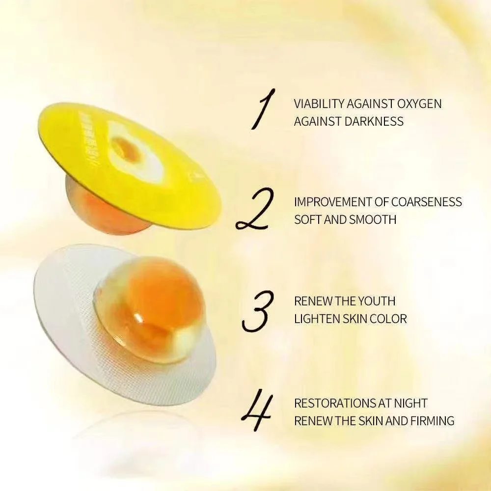 Wholesale Skin Care Moisturizing Whitening Egg Face Mask Astaxanthin Small Egg Sleep Face Mask