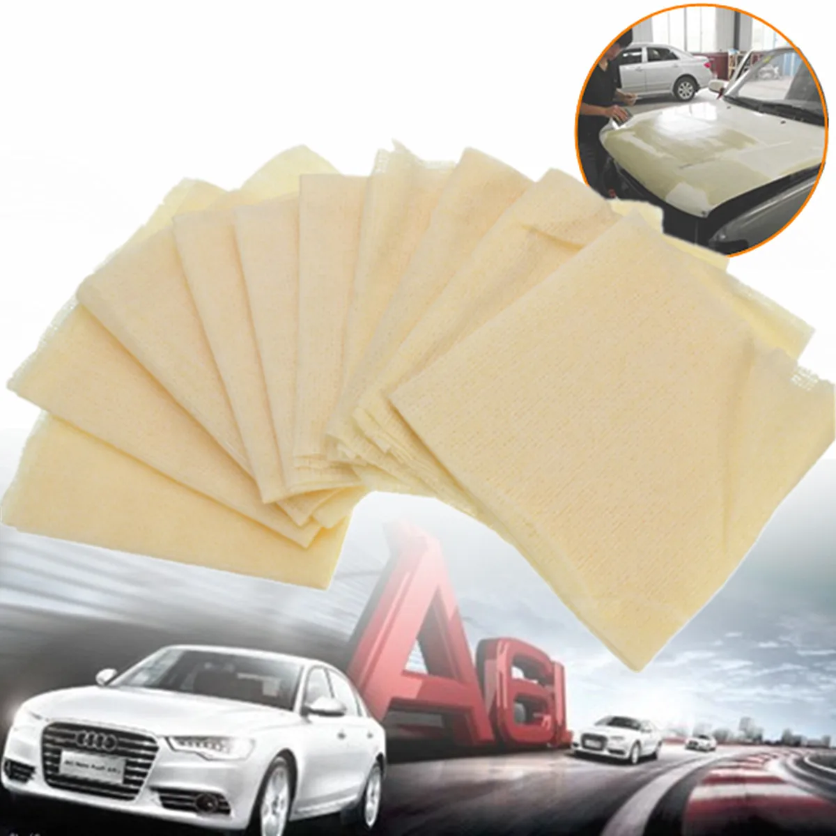 Cotton Car Painting Dust Resistant Tack Cloth Sticky Paint Body Wipe Woodwork Automotive Metal Sanding Cleaning Cloth