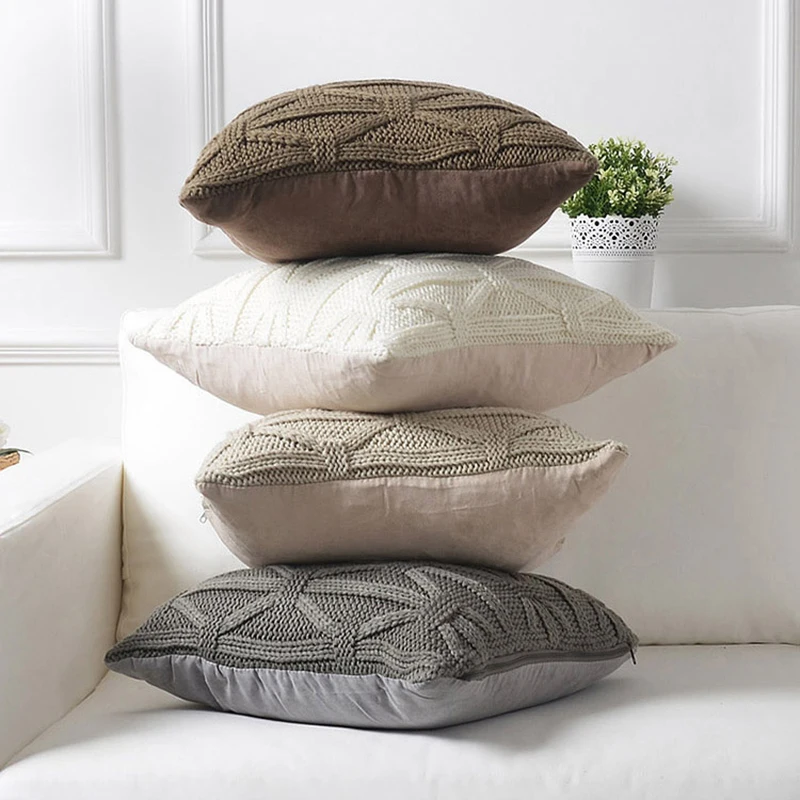 Christmas Cushion Covers Decorative for Sofa,Knitted Cushion Cover,custom Cushion Cover Pillow Case