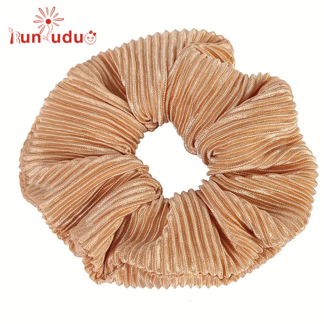 wrinkles satin scrunchies for hair