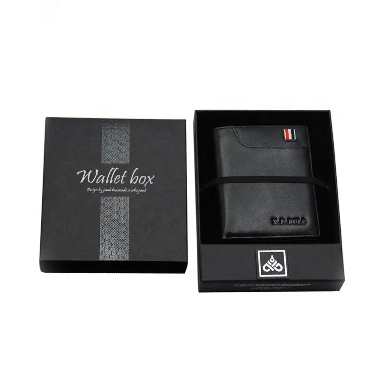 ODM/OEM Hot sale wholesale custom luxury wallet packaging gift box  wallet box with cheap price
