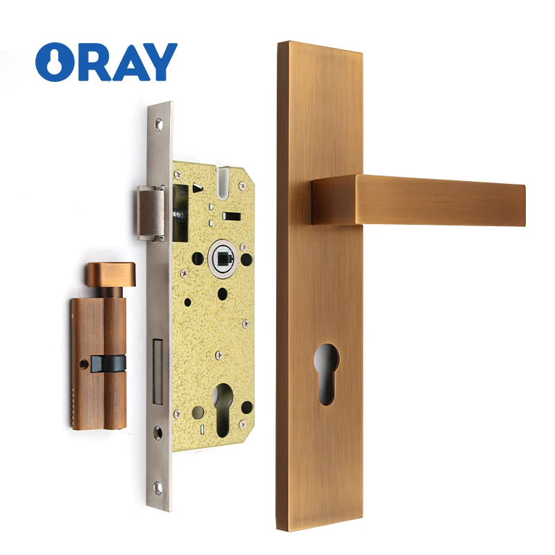 Factory price Manufacturer Supplier small door knob with lock gold safety door gate locks