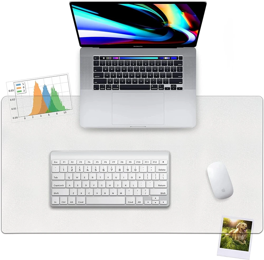 Hot Sale Custom Soft PVC Waterproof Full Desk Mouse Pad Transparent Desk Pad