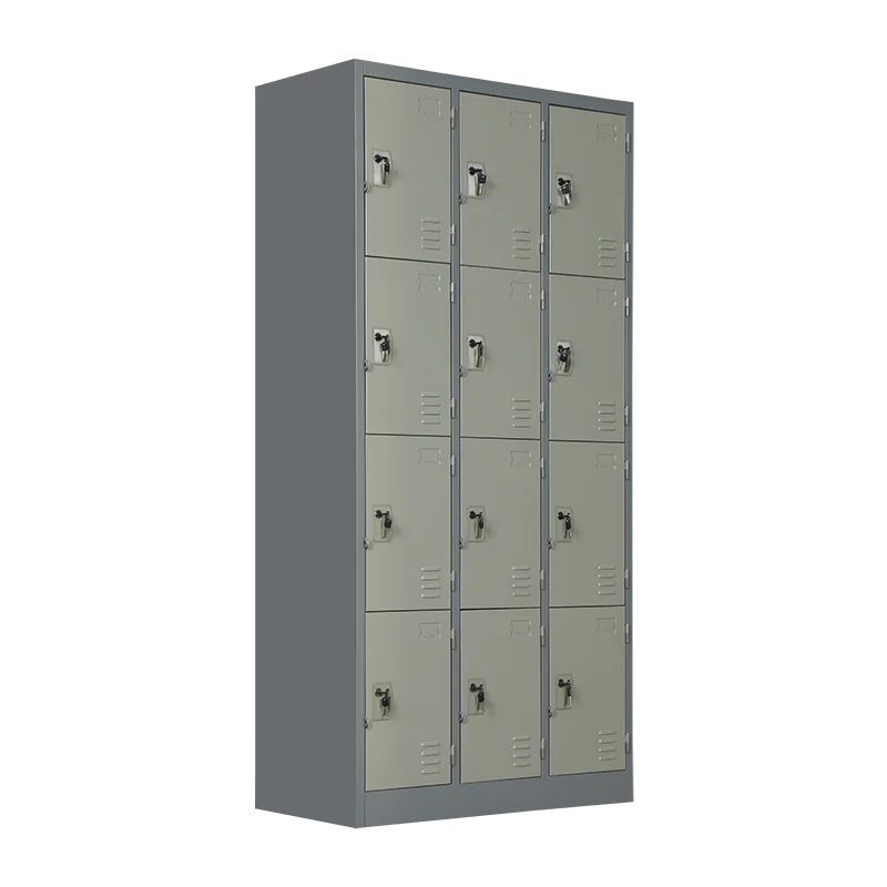 Detachable 12 doors metal wardrobe gym locker with high quality