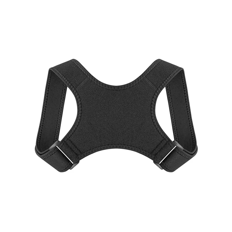 New Trends Nylon material Back Shoulders Adjustable Upper Back Brace Shoulder Lumbar Support Belt Corset Posture Correction