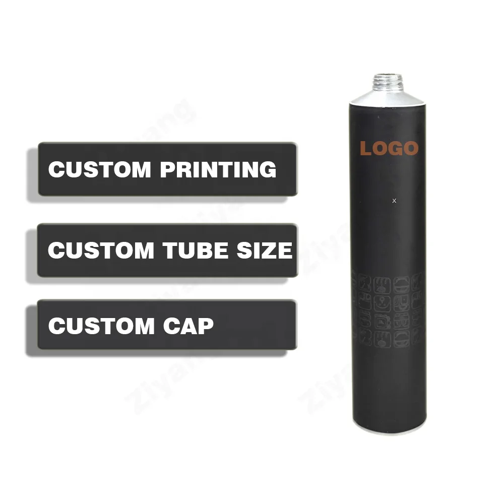 2024 High Quality Food Grade Custom Empty Aluminum Tube With Offset Printing