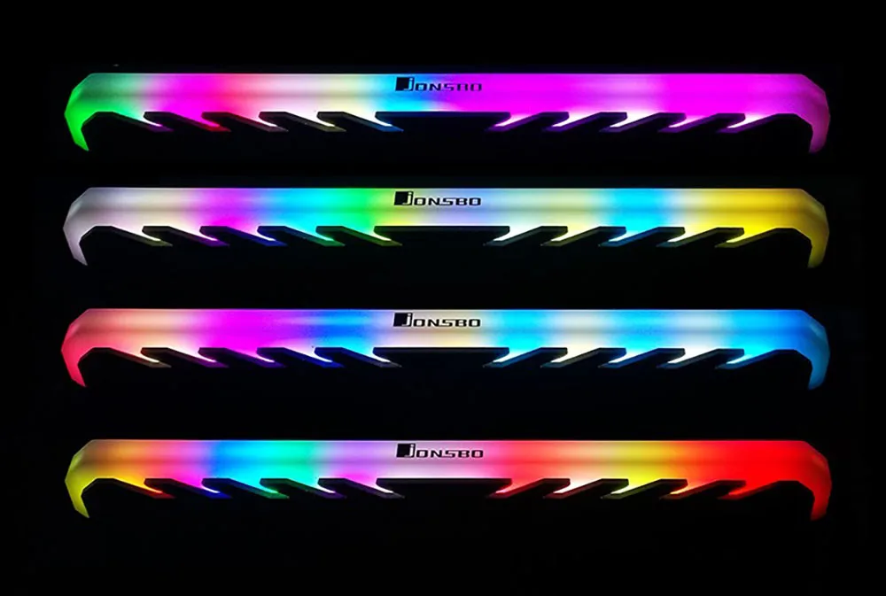 Aluminum RGB Cooler Heat Sink Cooling Vest DDR Memory RAM Fin Radiation Dissipate for DIY PC Game