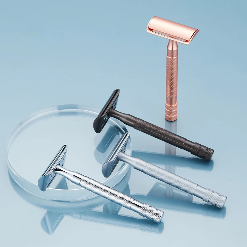 2023 Hot Selling Wet Shaving Beard Care Safety Razor Barber Razor