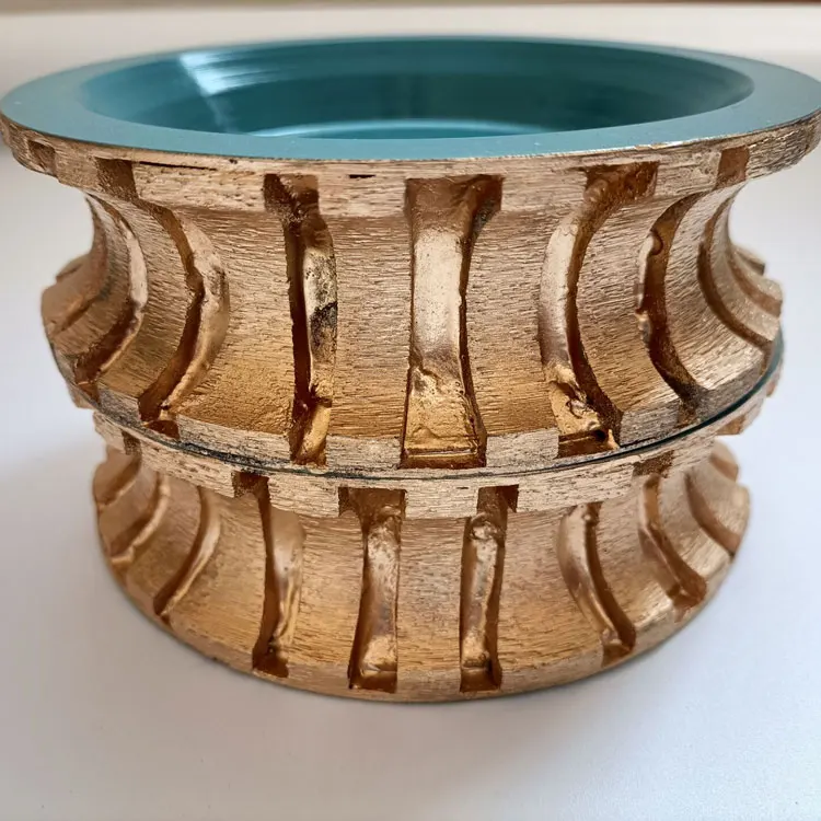 Diamond Sintered edge grinding polishing profile wheel miller cutter for granite stone edge grinding polishing profile