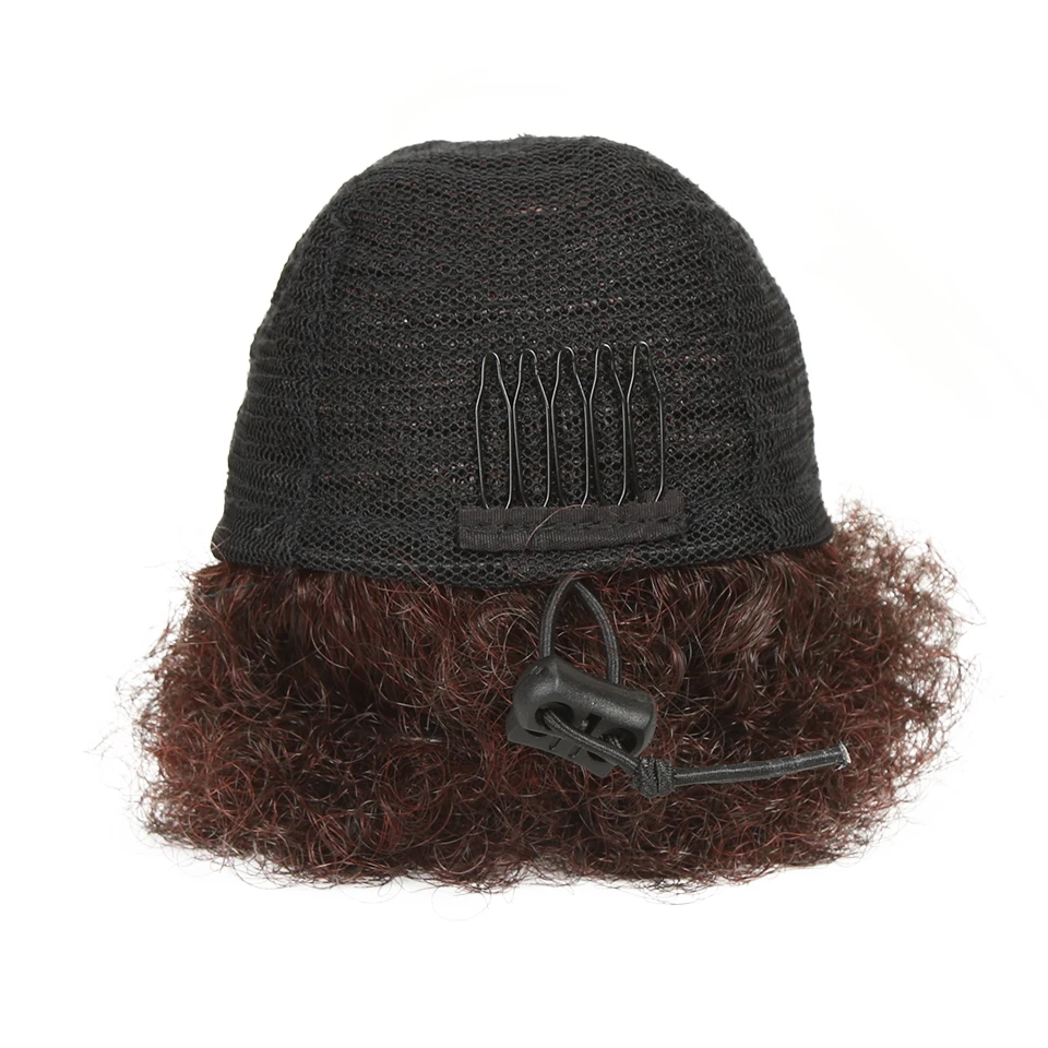 Afro kinky bun Drawstring Ponytail clip on afro puff curly drawstring ties for ponytails 2020 synthetic ponytail hair extensions