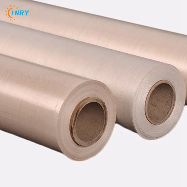 Heat Resistant PTFE Coated Fiberglass Fabric High Temperature Tape
