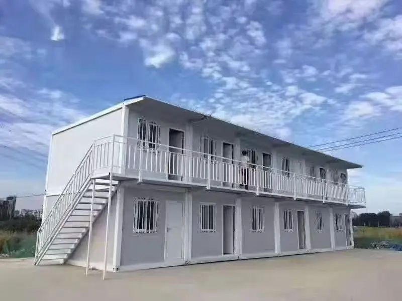 Luxury 20ft Mobile Office Container House Competitive Price Modular Detachable Flat Pack Home Shop Villa-Includes Bedroom Toilet
