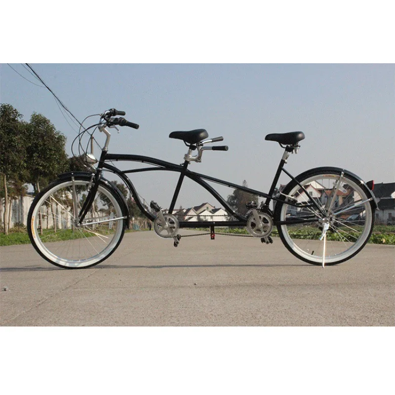  High carbon steel 26 inch 21 speeds OEM/ODM Quality two seats beach cruiser tandem