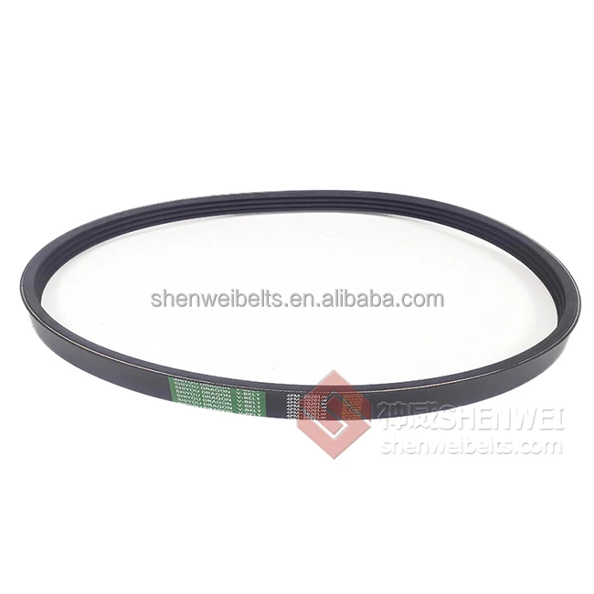 small electric motor v belts v-ribbed belt 8pk motorcycle 10pk-1487 8pk1650 fan belt for komatsu excavator