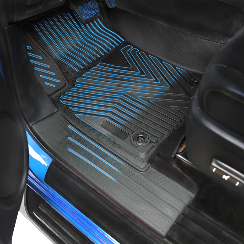 Полностью Покрытые 3d 5d 7d автомобильные коврики полный комплект автомобильных ковриков из ТПЭ TPO