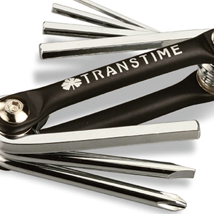 Special design widely used multi tool folding wrench bike tool kit hex allen keys set