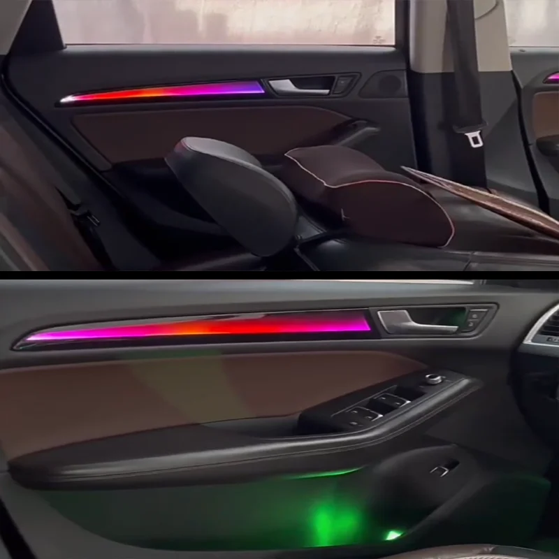 Hot Selling Decorate Ambience Light Atmosphere Lamp For Audi Q5 A4 2010-2018 Ambient Dynamic Lighting  Car Interior Accessories