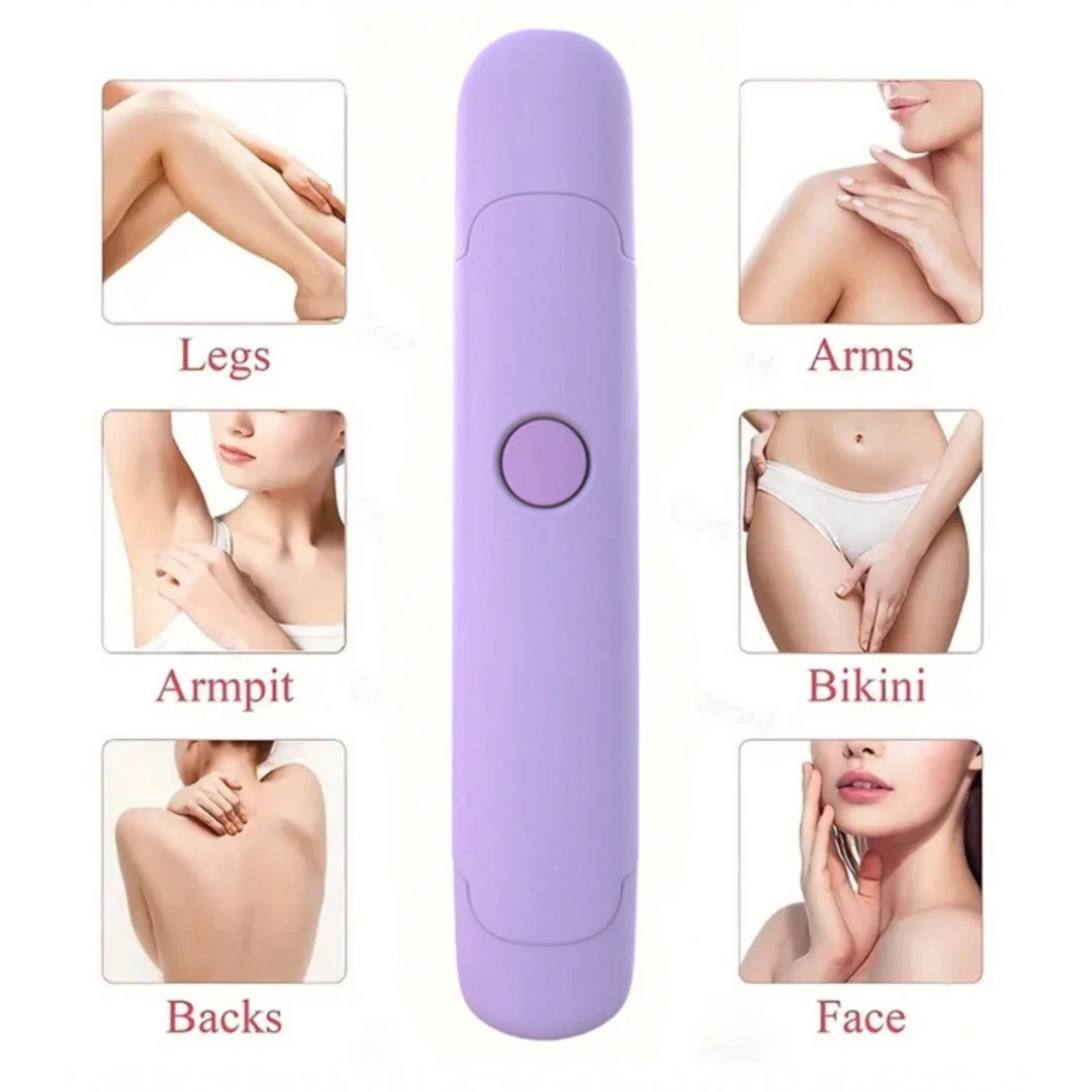 Ladies Body Hair Trimmer Remover Poratbe Body Face Painless Hair Removal Machines Epilator for Women Face
