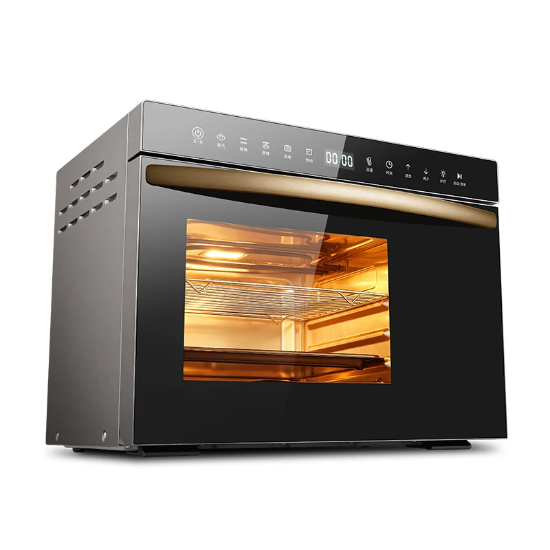 Hot-Selling Digital Steam Air Fryer Oven 26L Stainless Steel Body Built-in Ovens