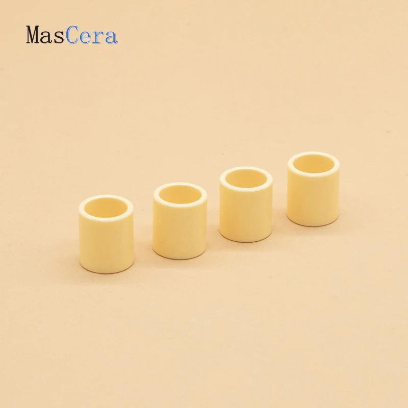 Yellow Mg PSZ Mgo Magnesia Partially Stabilized Zro2 Zirconia Ceramic Sleeve/Tube/Pipe bushing