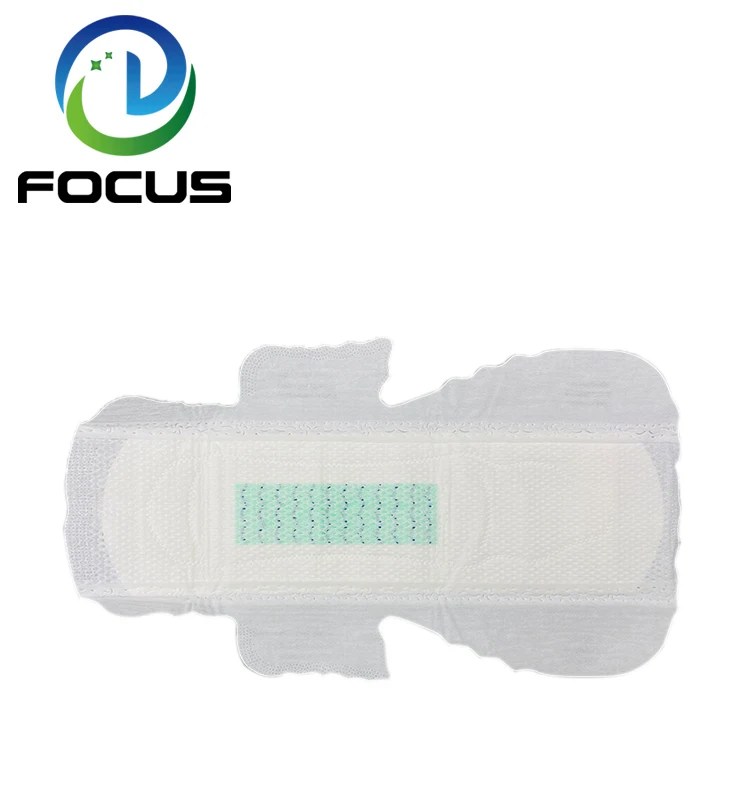 Hot Selling Raw Material Negative Anion Chip Green Function chip Lady Sanitary Napkins Raw Materials