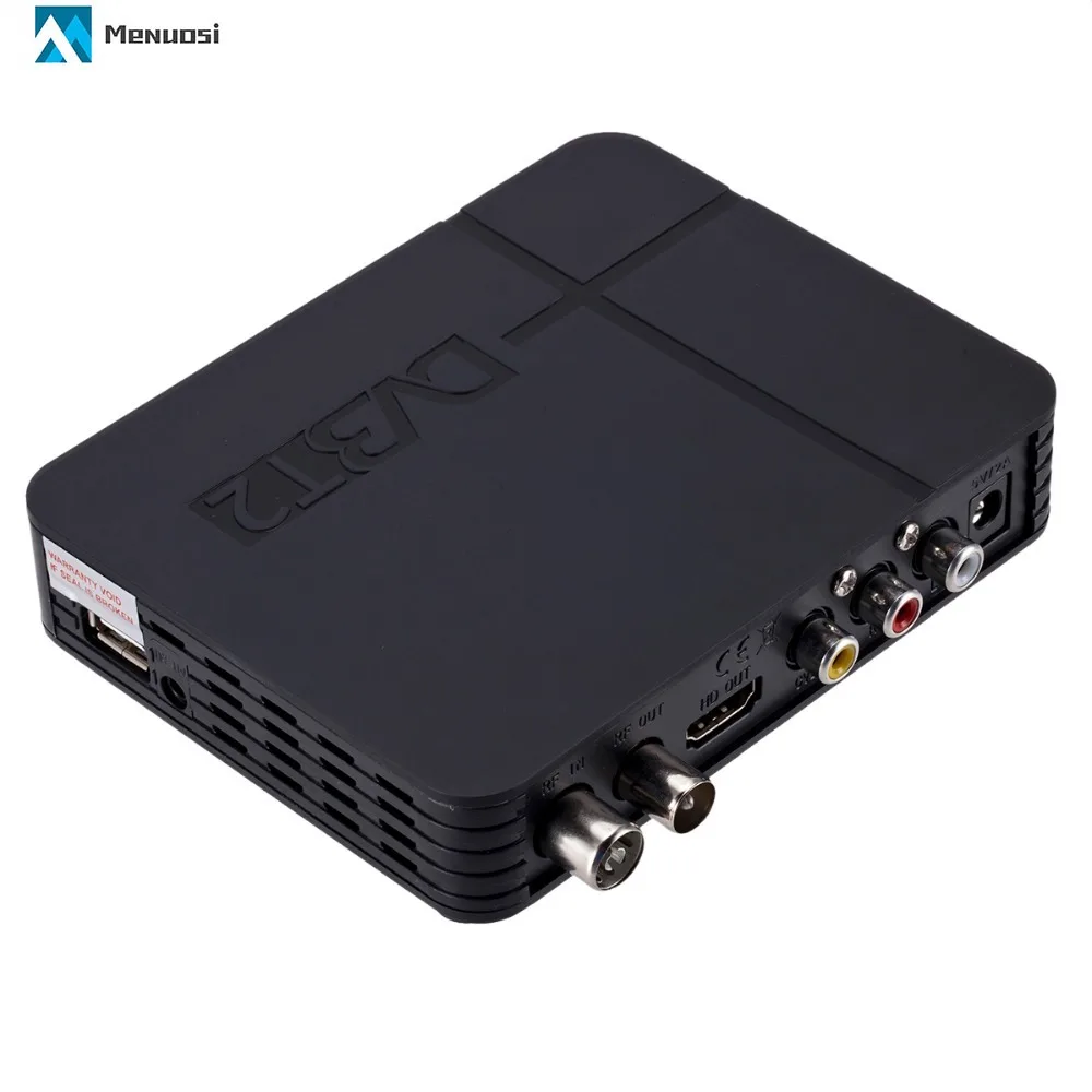 1080P  HD EPG PVR K2 DVB-T2 Digital Video Receiver Broadcasting TV Box +Remote