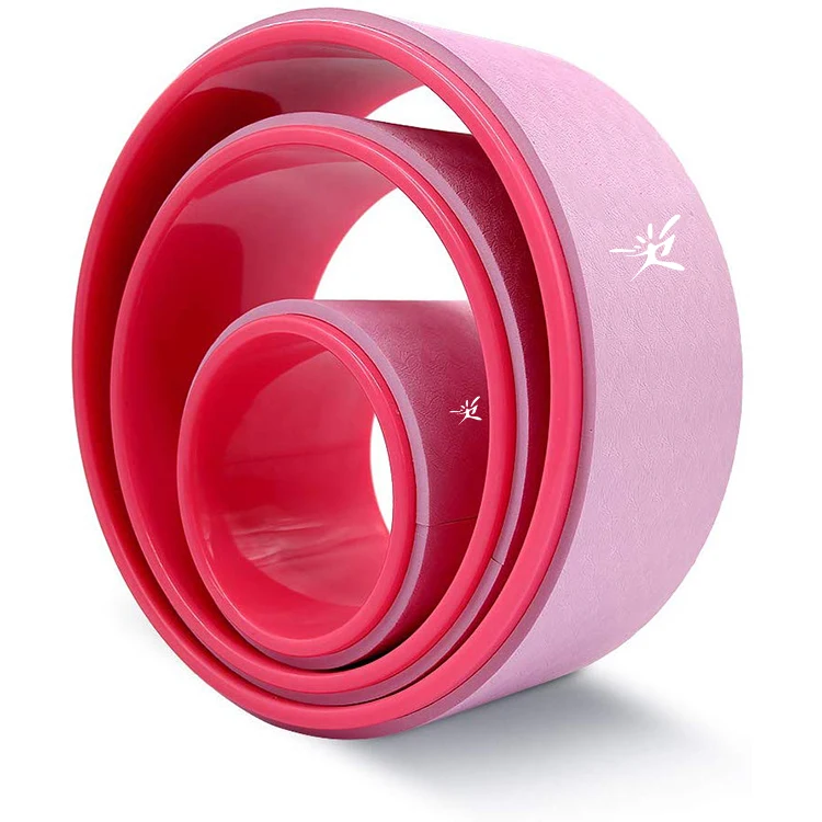 2024 logo Customized Yoga Wheel Yoga Roller Rad For Back Pain