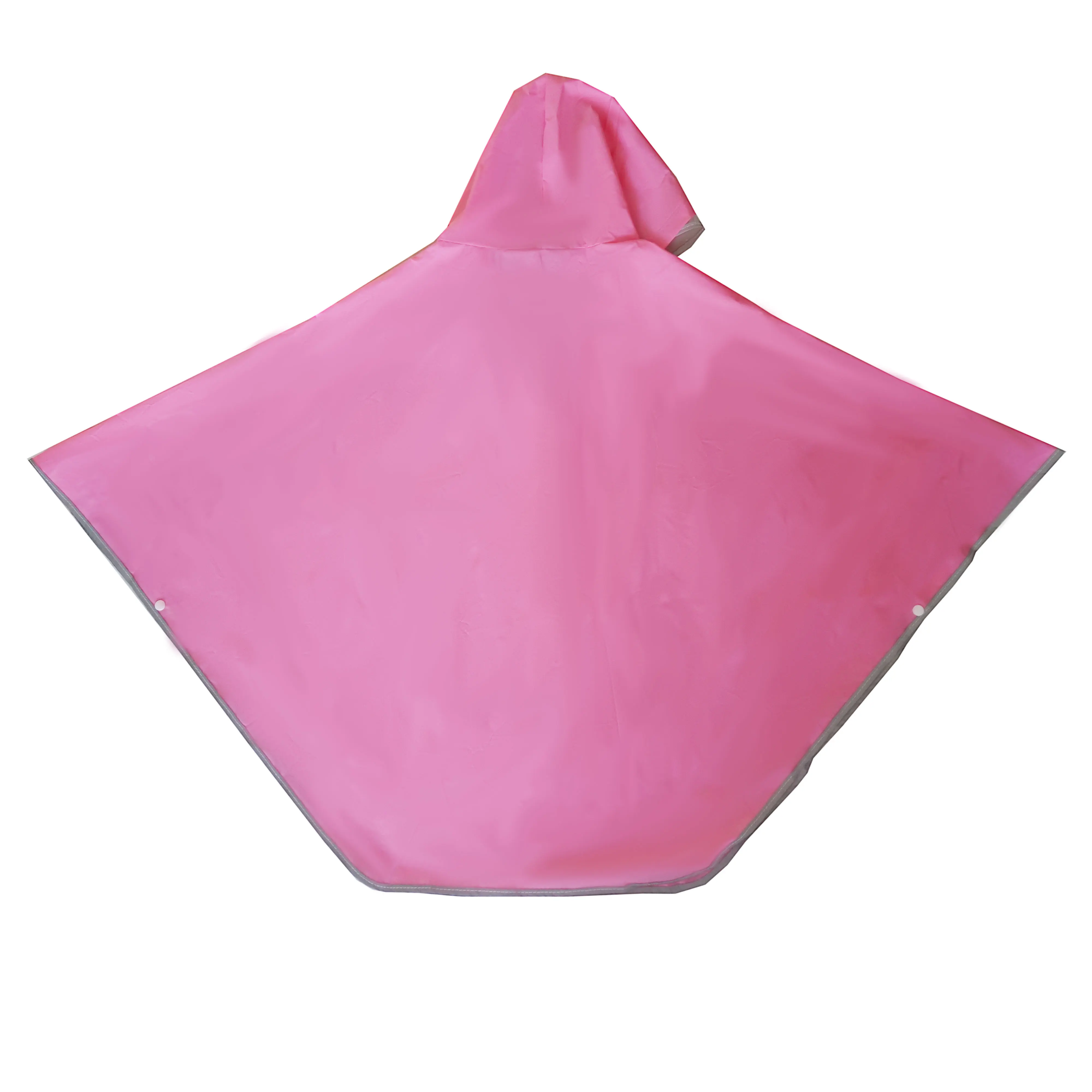 Casual monochrome waterproof raincoat EVA PVC poncho for children rainwear