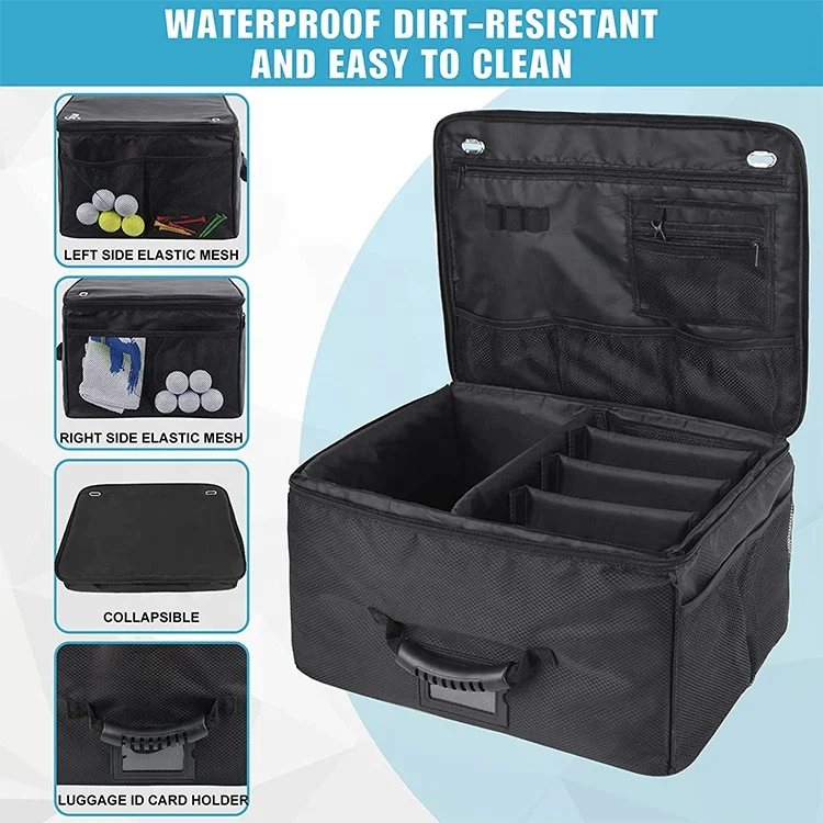 Waterproof Collapsible Car Golf Storage Box Case Bag for Store Accessories