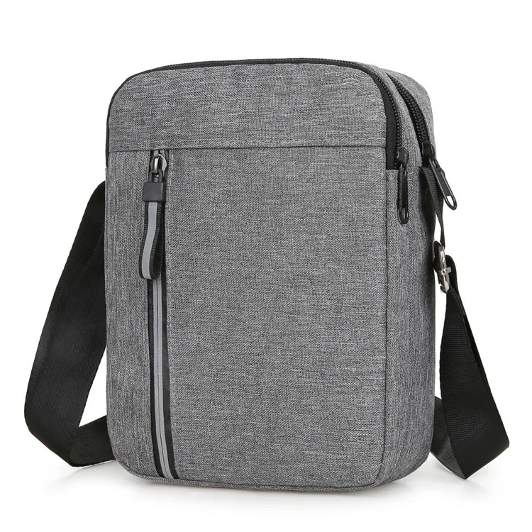 Fashion Polyester Messenger Felt Cross Sling Small Bag Custom Long Strip Single Professional Women Mens Waterproof Shoulder Bag