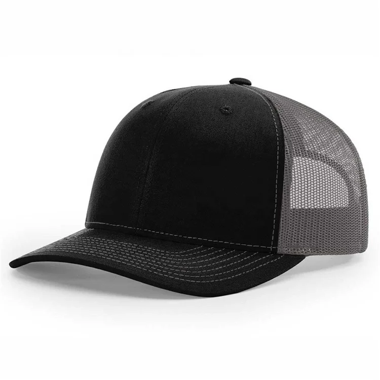 High Quality Trucker Embroidered Blank 6 Panels Custom Richardson 112 Baseball Caps Mesh For Man Trucker Hat