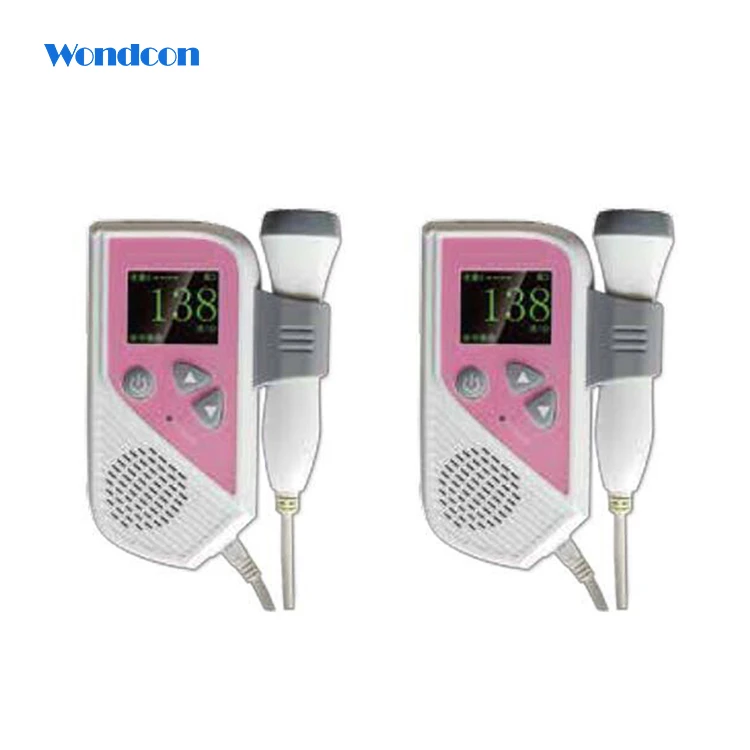 
China Acurio Monitor Pocket Fetal Heart Doppler Baby Heartbeat Detector Vcomin 