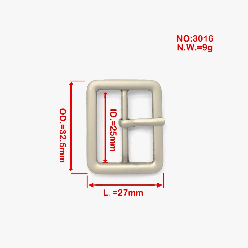 High quality factory custom wholesale metal belt pin buckle