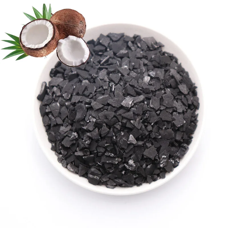 Import Raw Material Coconut Shell Granular Activated Carbon For Air Purification Free Sample