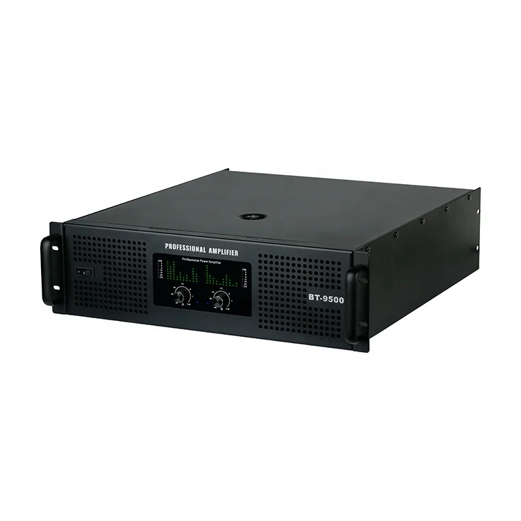 BH Series Power Amplifier 2 Channels 3U Best With Spectrum