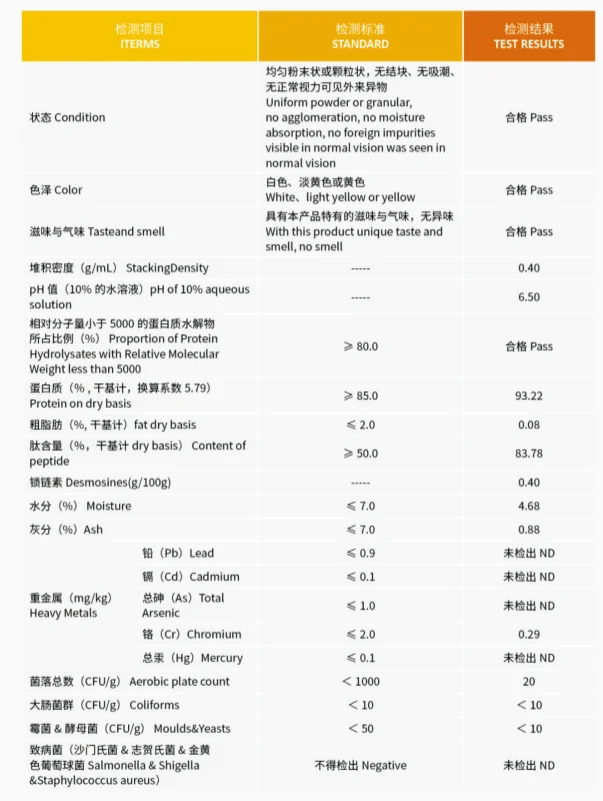 vital proteins collagen peptides High quality food grade alal Elastic Collagen Peptide Powder  Peptide From Beef Heart Tube