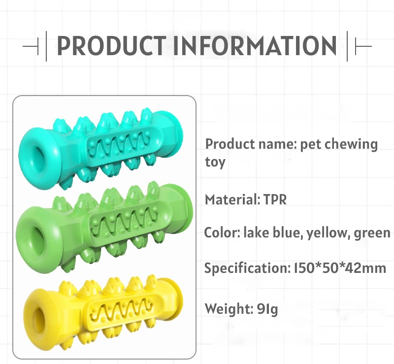 Pet Dog Chew Vent Toy Interactive Dogtoys Bone Brinquedo para Pet Juguetes Masticable Hueso limpia dientes Interactivo de Perros