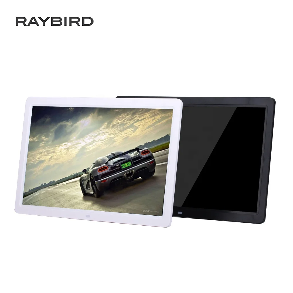 Digital Picture Frame Support Full Sexy Hot Sell 15 Inhc Mini Clock USB Acrylic Oem Audio Unit APE ACC Card Video DPF Languages