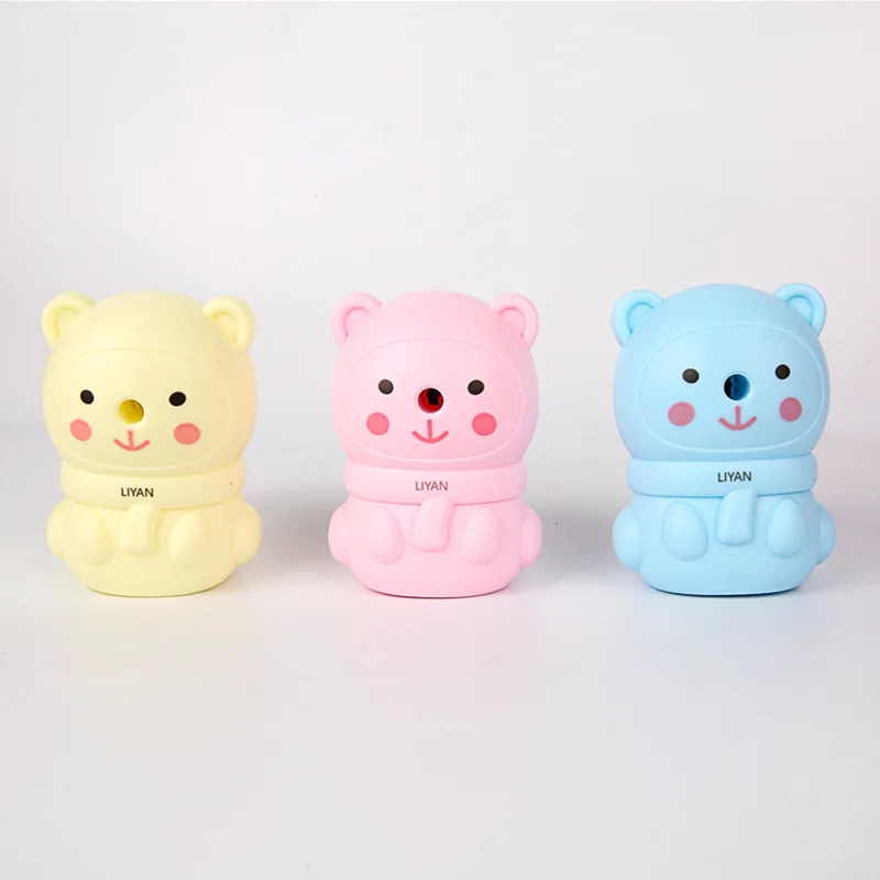 Точилка для карандашей с мультяшным медведем