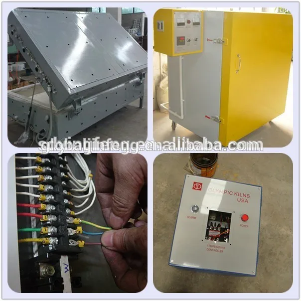 JFK-1120 Higher precision glass bending oven melting with tempering furnace