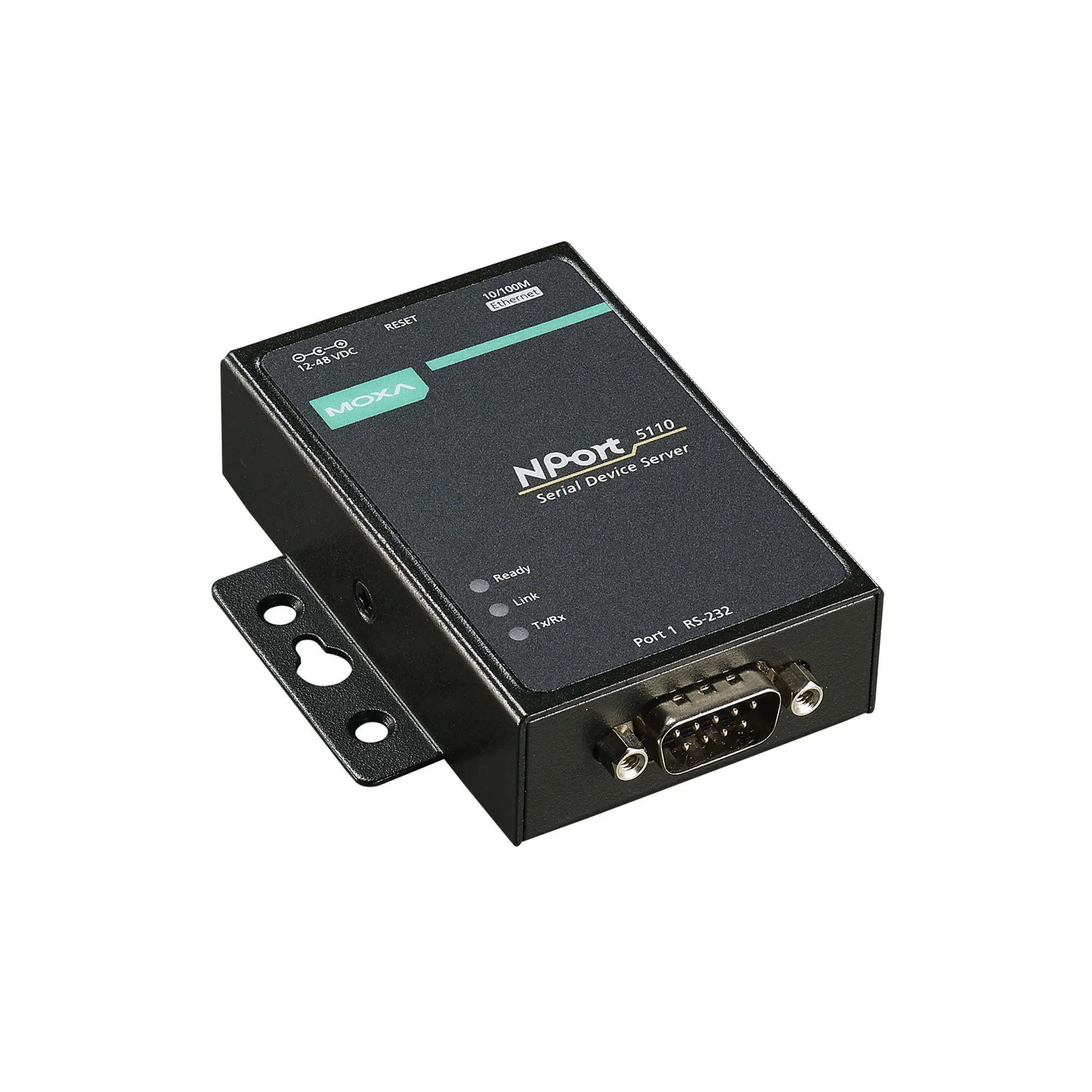 Абсолютно Новый мокса NPort 5150 1-портовый RS-232/422/485 последовательный сервер последовательных