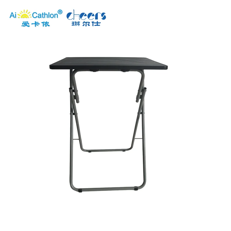 
Multifunctional Plastic Table Small Portable Convenient Folding Laptop Table for Study 