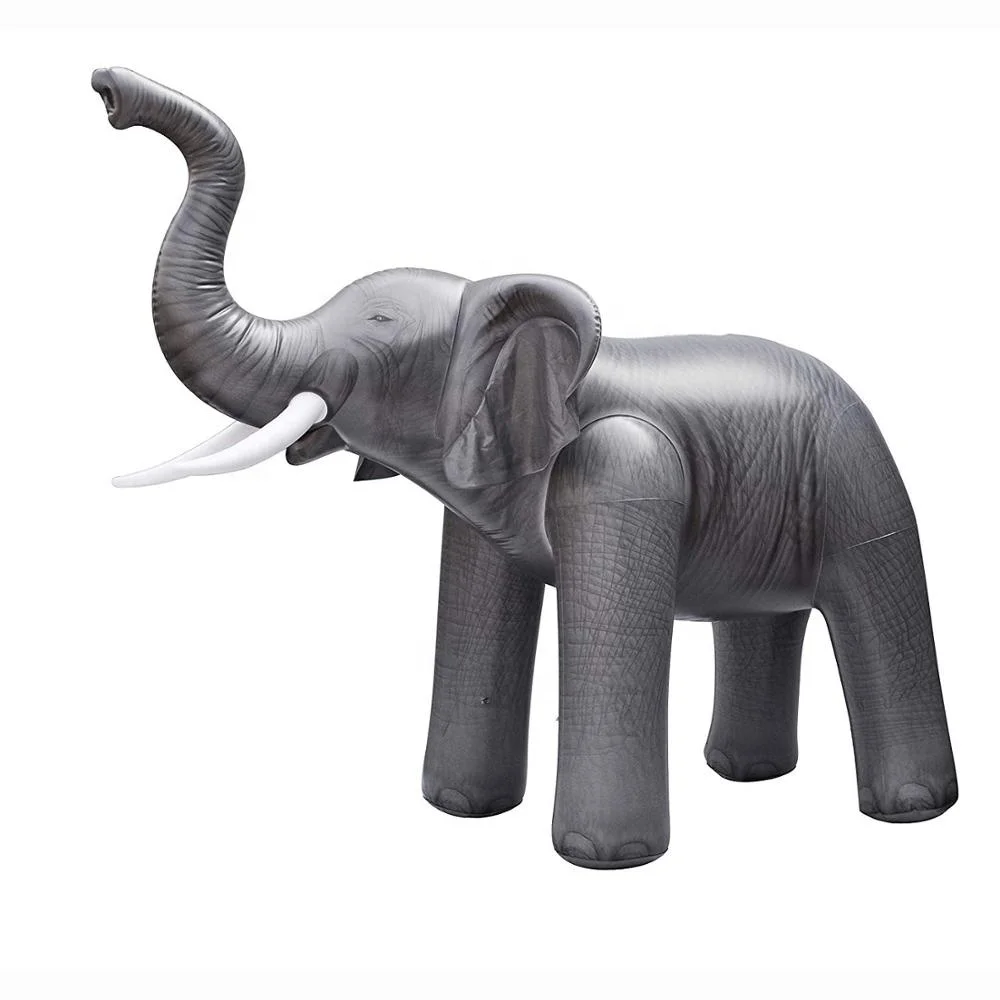 Hight Quality big Inflatable Realistic Elephant Animal Toy