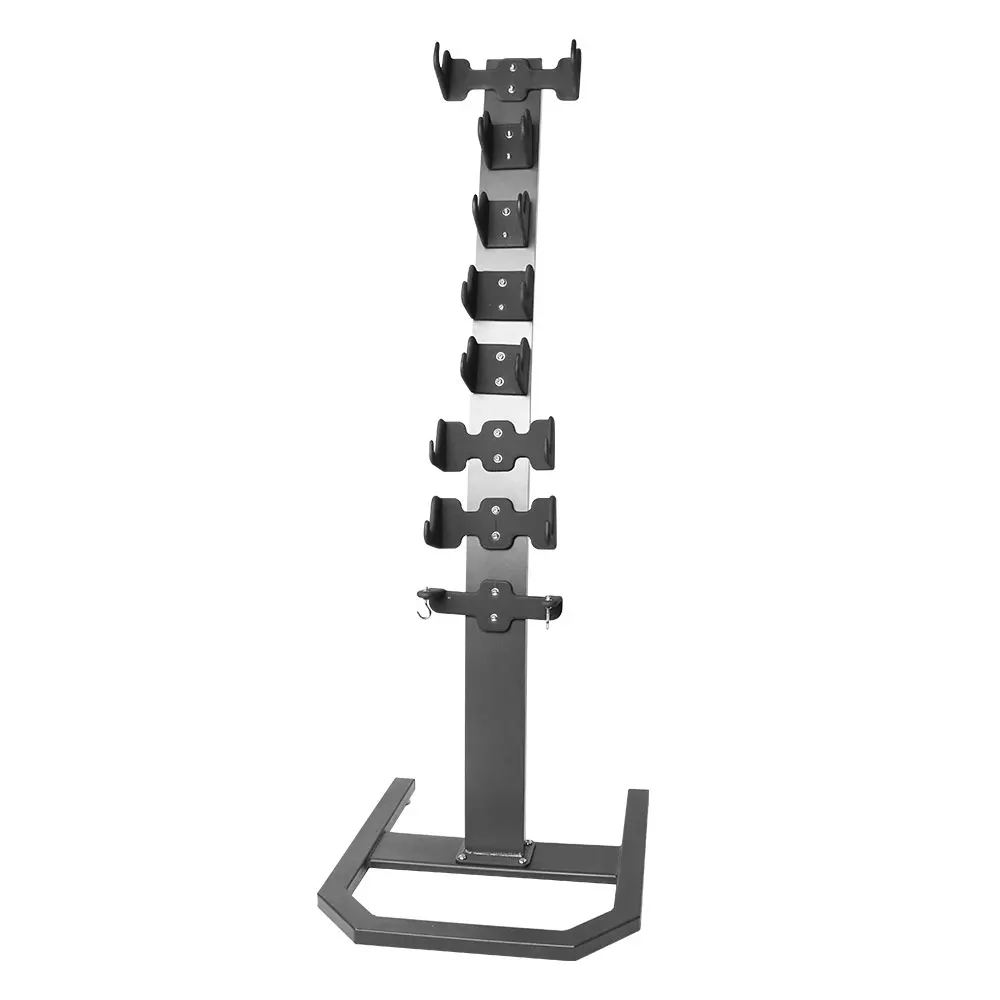 Gym Accessories Fitness Equipment LAT Pulldown Cable Attachments Storage Stand Rack