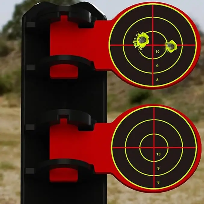 HONGSHAN OEM ODM Custom LOGO 3 Inch Other Size Self-Adhesive Roll Stickers Label Spatter Shooting Targets