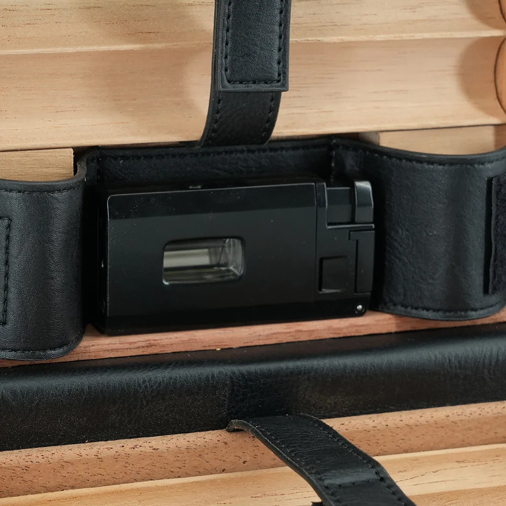 2024 new Luxury 6 pack Leather cigar humidor box cigar boxes gift box for cigar lovers